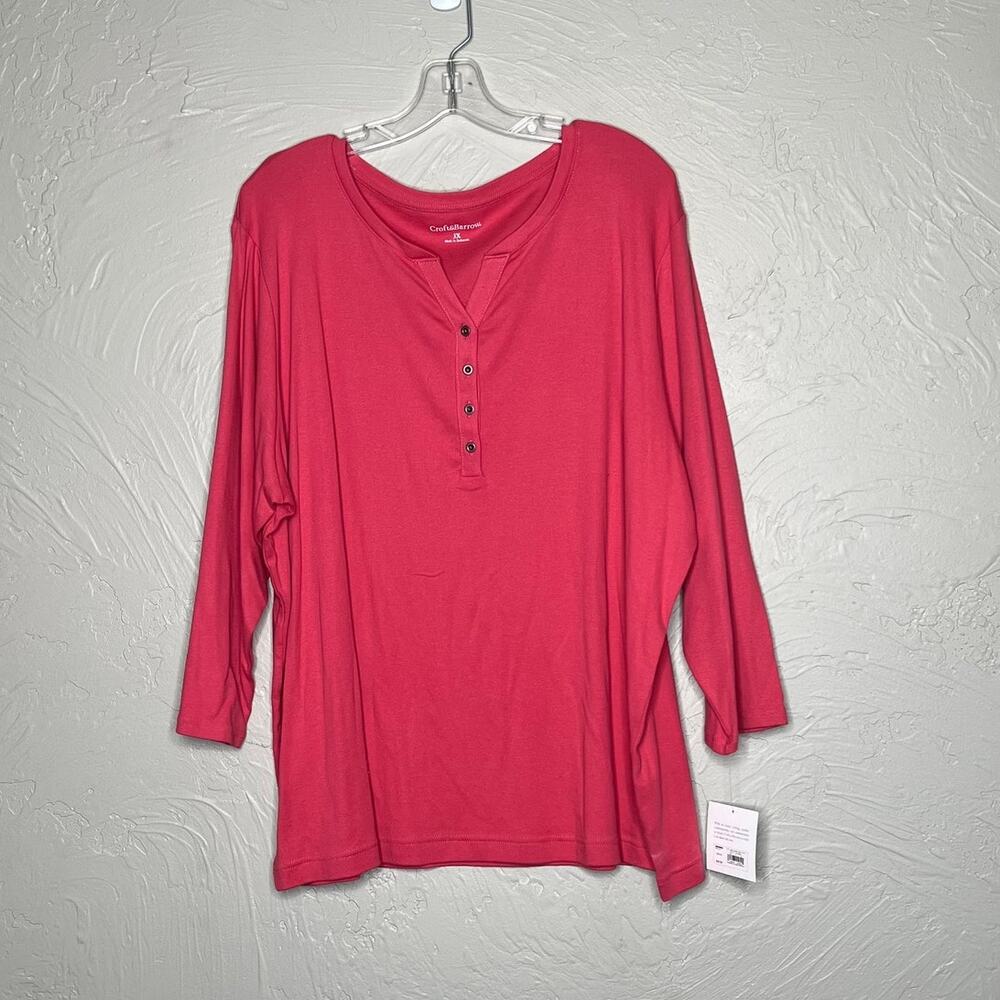 Croft&Barrow NWT Long Sleeve Top Size 3X